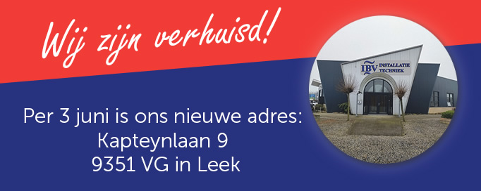 installatiebedrijf venema verhuist