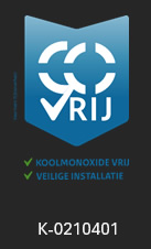 koolmonoxide vrij veilige installatie